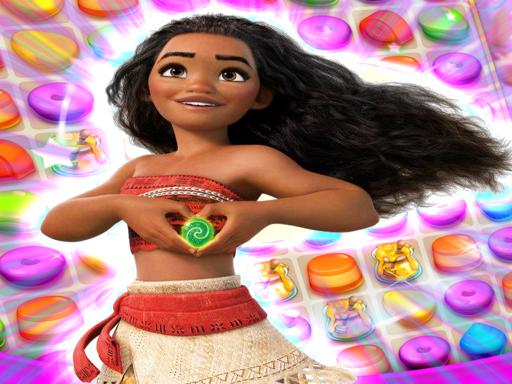 Moana Match 3 Puzzle Games