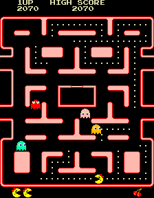 Play Come-Cocos (Ms. Pac-Man) ('Made in Greece' Tecnausa bootleg) Now -  :xxx - :yyy Game Screenshot
