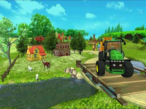 Lastwagen-Agrarsimulationsspiel