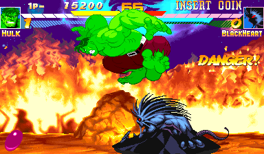 Play Marvel Super Heroes (951024 USA) Now -  :xxx - :yyy Game Screenshot