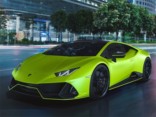 Lamborghini Huracan Evo Slide - Free Spiele für Puzzle Game