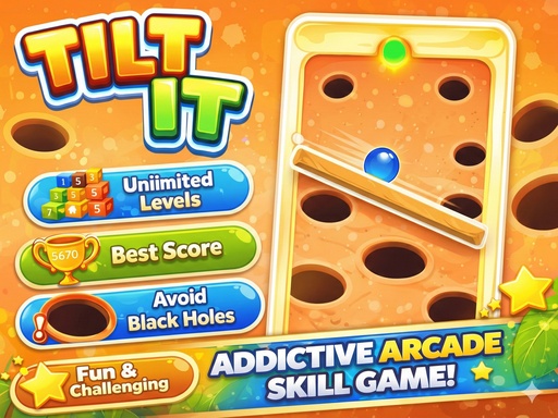 Tilt It Adictivo juego de habilidad arcade - Free Juega primero los últimos juegos online – Gratis y sin descargar Game