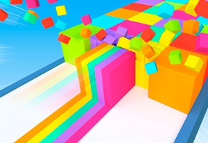 Play Colored Cubes: Break the Blocks at Speed 3D Now