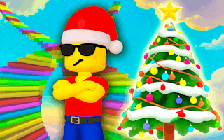 Obby - Save the New Year - Free parkour Game Like Obby - Playground Hardcore Challenge