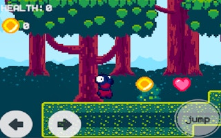 Chamaleão Azul - Free Jogos para Platformer Game