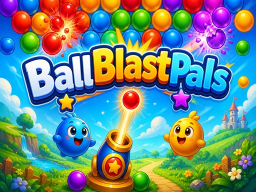 العب BallBlastPals مجانًا عبر الإنترنت - لقطة شاشة لعبة puzzle