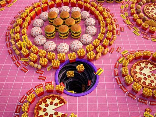 Black Hole Fill 3D 온라인 무료 플레이 - puzzle 게임 스크린샷
