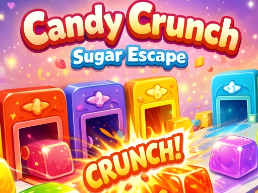Candy Crunch: Huida del Azúcar - Free Juega primero los últimos juegos online – Gratis y sin descargar Game