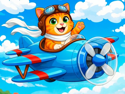 キャラクター飛行機 - Free 最新オンラインゲームをいち早くプレイ – 無料＆ダウンロード不要 Game