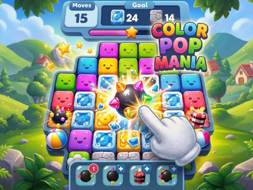 Color Pop Mania - Free Play the Latest New Online Games First – Free & No Download Game