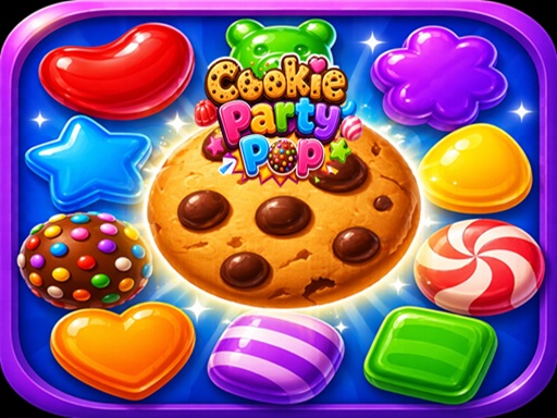 クッキーパーティー をオンライン無料プレイ - puzzle ゲームスクリーンショット