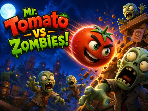 Mr Tomato VS Zombies Games