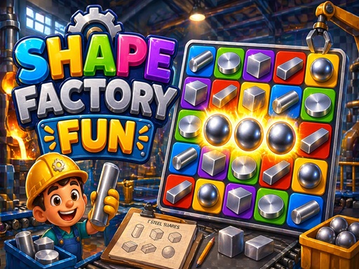 Shape Factory Fun - Free Play the Latest New Online Games First – Free & No Download Game