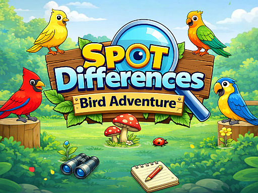 Encuentra las Diferencias: Aventura los Pájaros - Free Juega primero los últimos juegos online – Gratis y sin descargar Game