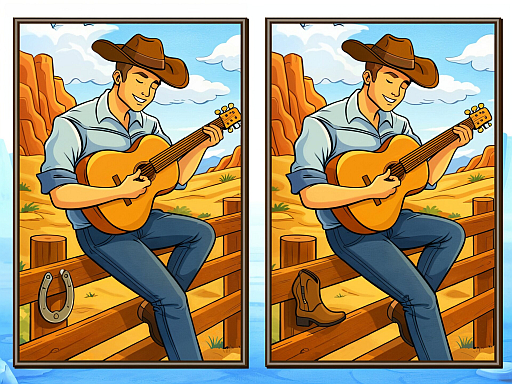 Spot The Difference Wild West - Free Play the Latest New Online Games First – Free & No Download Game