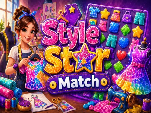 スタイルスター マッチ をオンライン無料プレイ - puzzle ゲームスクリーンショット