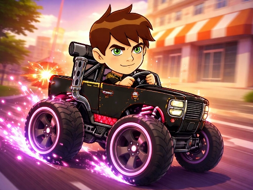 Juega a La Aventura Ben online gratis – Captura de pantalla del juego de racing