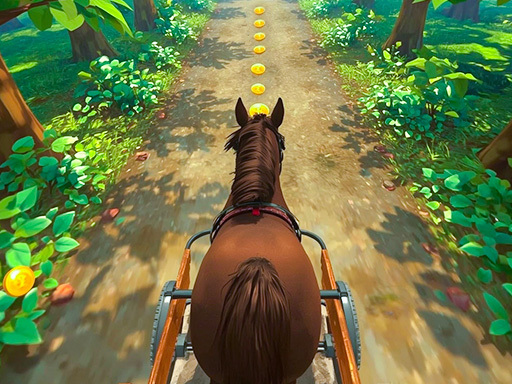 Juego Carrera Kart con Caballos