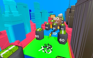 Mensch-Stickman-Kämpfer - Free Spiele für Runner Game