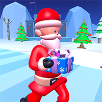 Jogue 3D Santa Run Agora
