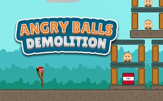 الكرات الغاضبة - التدمير - Free ألعاب لـ Shooter Game