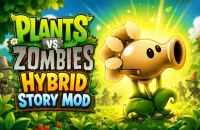 Plants Vs Zombie Hybrid Story Mod 온라인 무료 플레이
