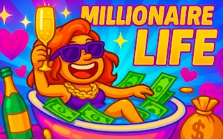 Juega a La Vida Un Millonario online gratis – Captura de pantalla del juego de simulation
