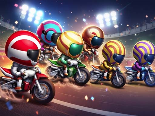 Play Dirt Bikes Rally Online Free - sports Game Screenshot