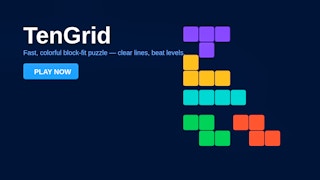 TenGrid - Free tetris Game Like DD Blocky